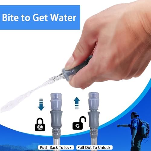 Hydration Bladder 1.5L-2L-3L,Leak Proof Water Reservoir, BPA Free Military Water Storage Bladder Bag Hydration Pack Replacement Easy Clean for Bicycling Hiking Camping Hunting Running - Image 6